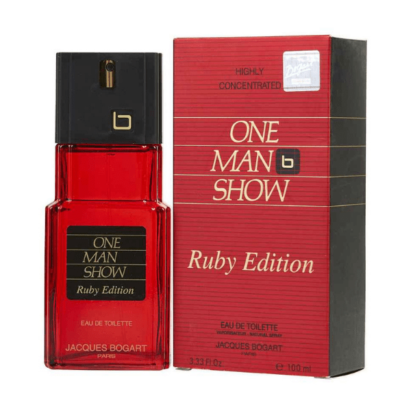 Jacques Bogart One Man Show EDT Spray Ruby Edition for Men